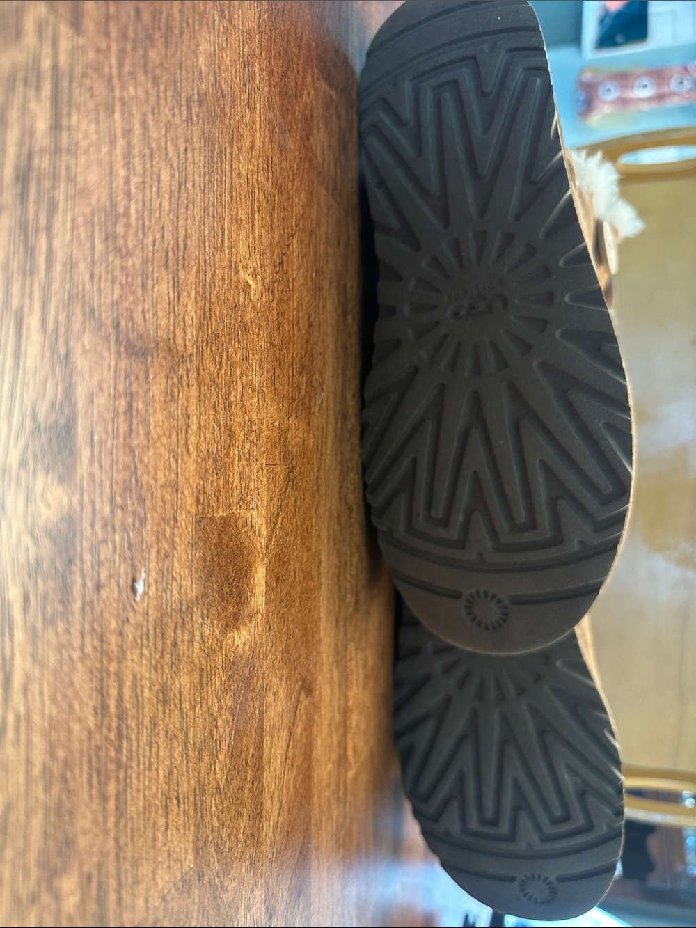 UGG Sheepskin Bootie - Tan - Picture 5 of 5